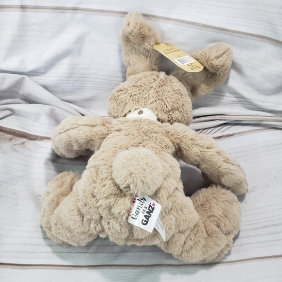 Ganz Cottonball Mocha Polka Dot Boho Bunny Rabbit Plush Stuffed Toy 9 Inch - Picture 6 of 12